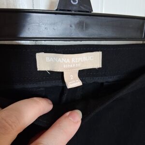 Banana Republic Sloan Fit Black Pants